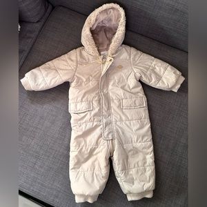 Grey snowsuit size 9 months